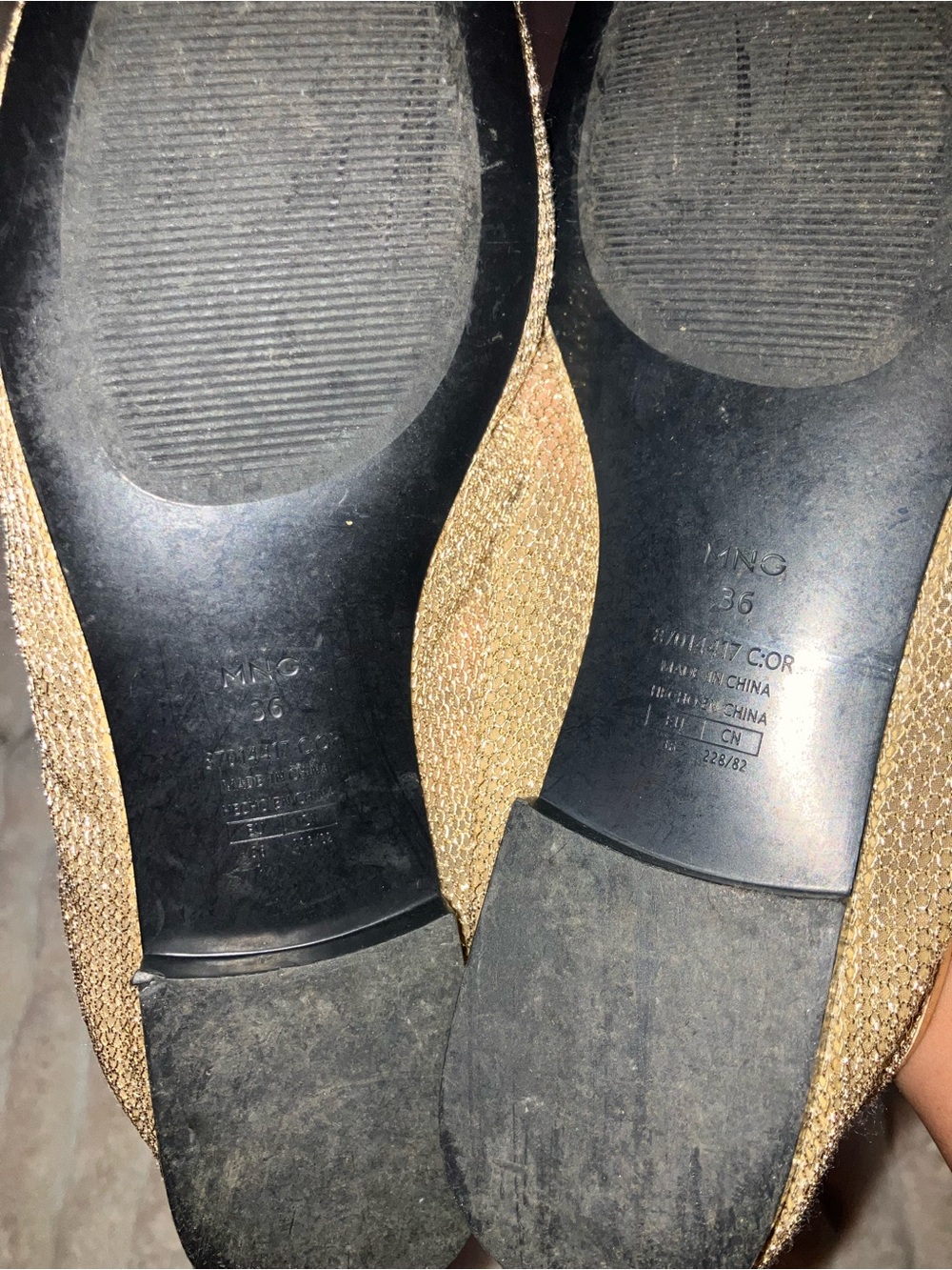 Mango Mesh Ballet Flats With Bow - Picture 6 of 11